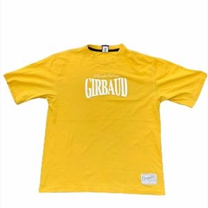 marithé francois girbaud short sleeve shirt yellow